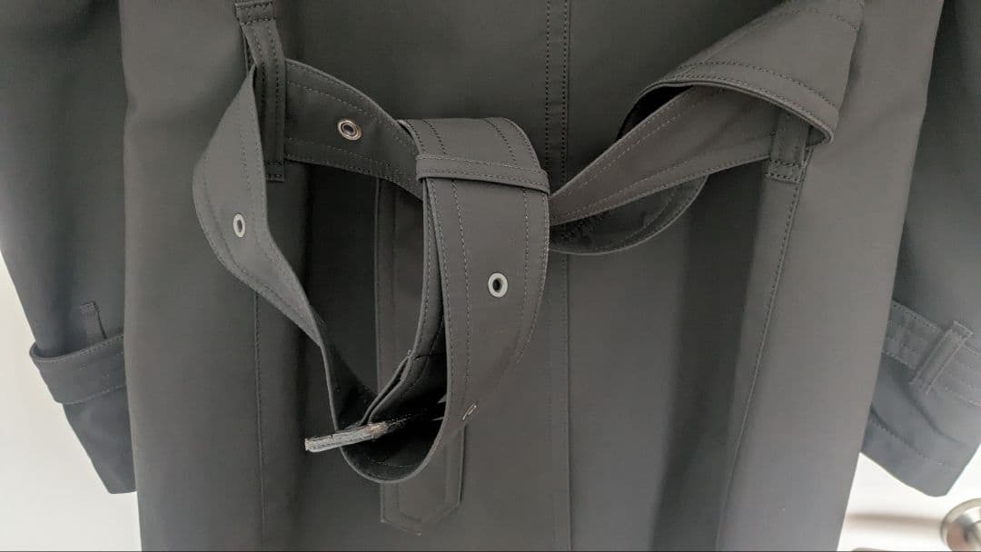 ★メルカードクーポン使用可★バーバリーブラックレーベル トレンチコート サイズL