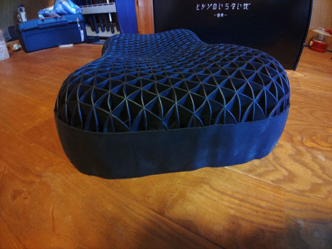 ひつじのいらない枕　極柔　枕カバー ブラックレーベルカバー 箱付き。