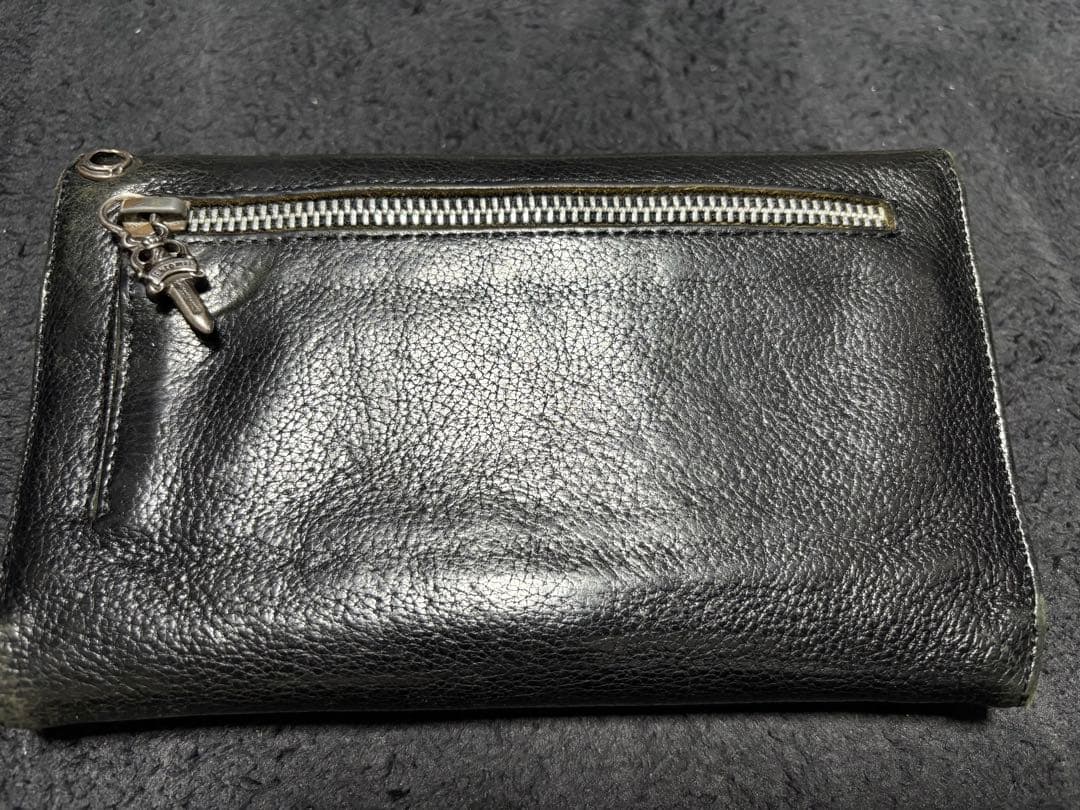 CHROME HEARTS クロムハーツ ウェーブ ウォレット 長財布