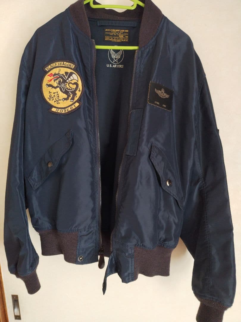 BUZZ RICKSON L-2A フライトジャケット サイズ40 ネイビー