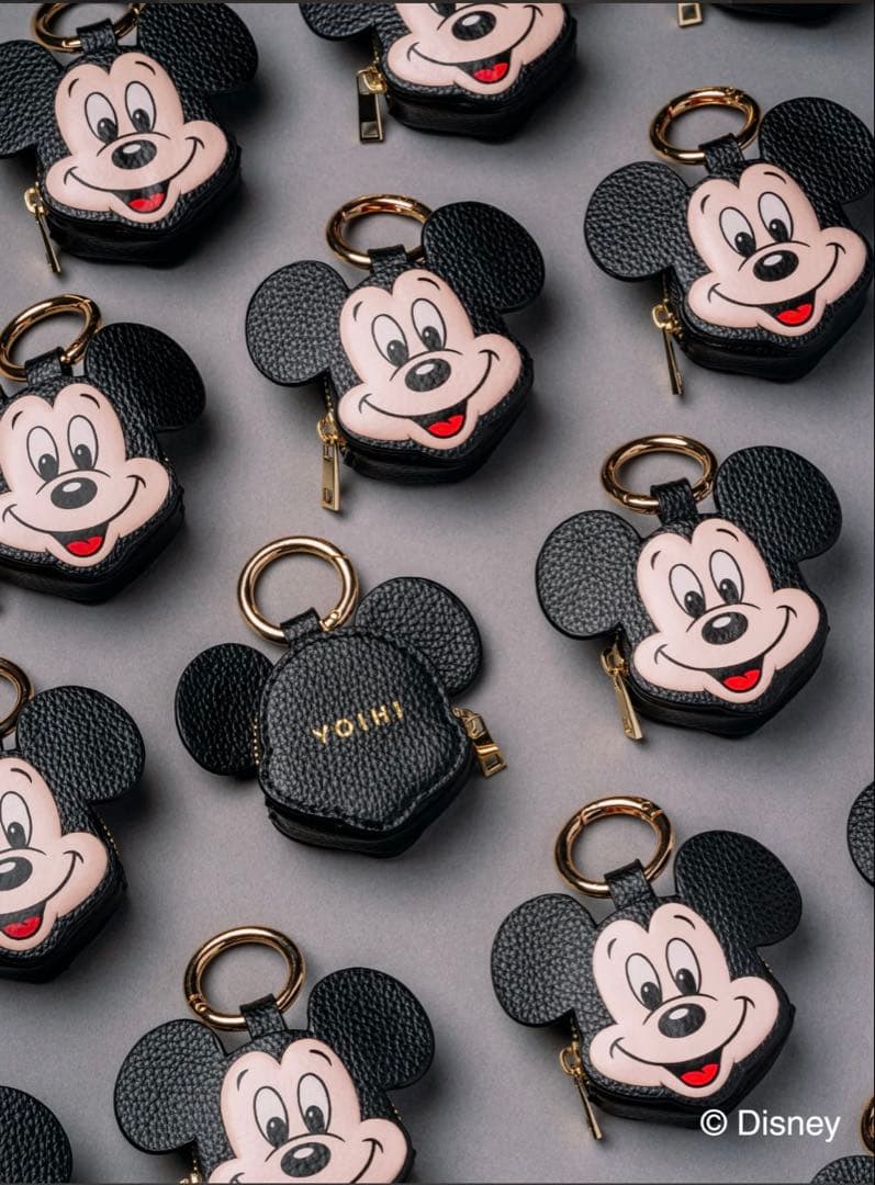 【新品未使用】YOIHI ディズニー ミッキーマウスデザイン バッグチャーム