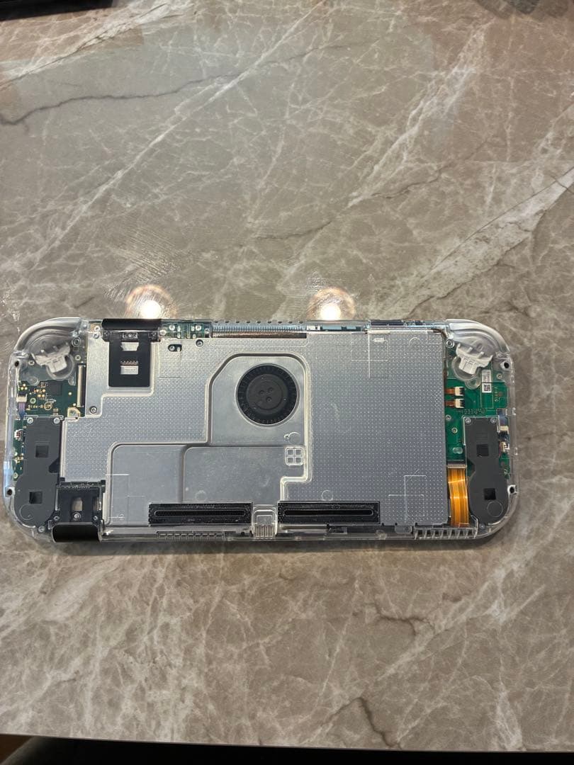 Nintendo Switch Lite カスタム品　クリア 本体