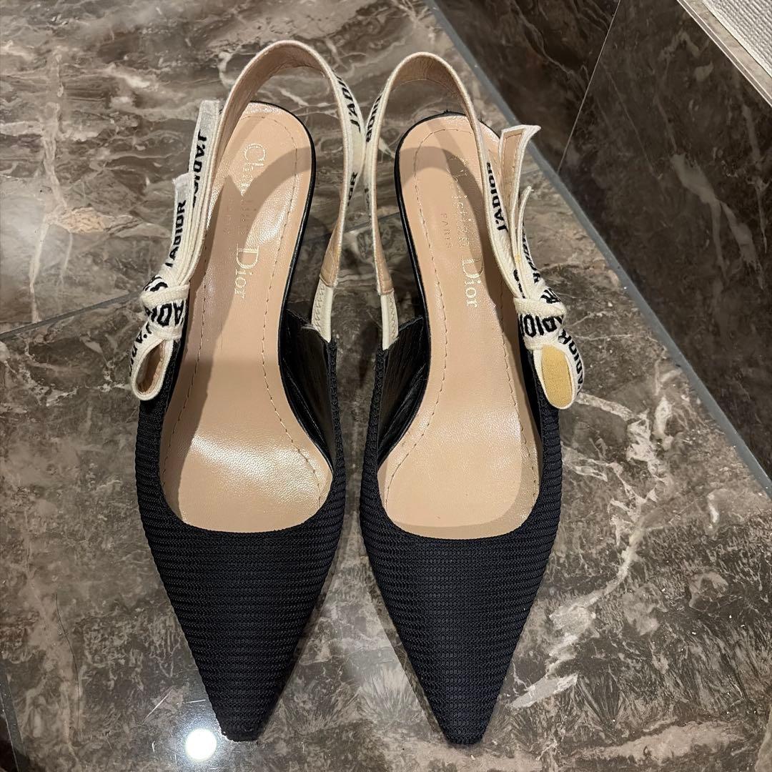 Christian Dior JADIOR スリングバックパンプス