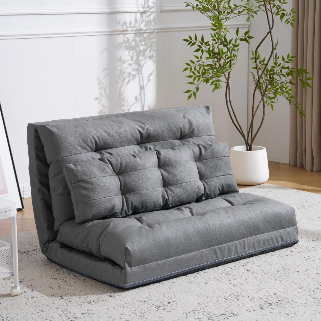 【新品】3WAY折りたたみ2人用ソファベッド コンパクト省スペース