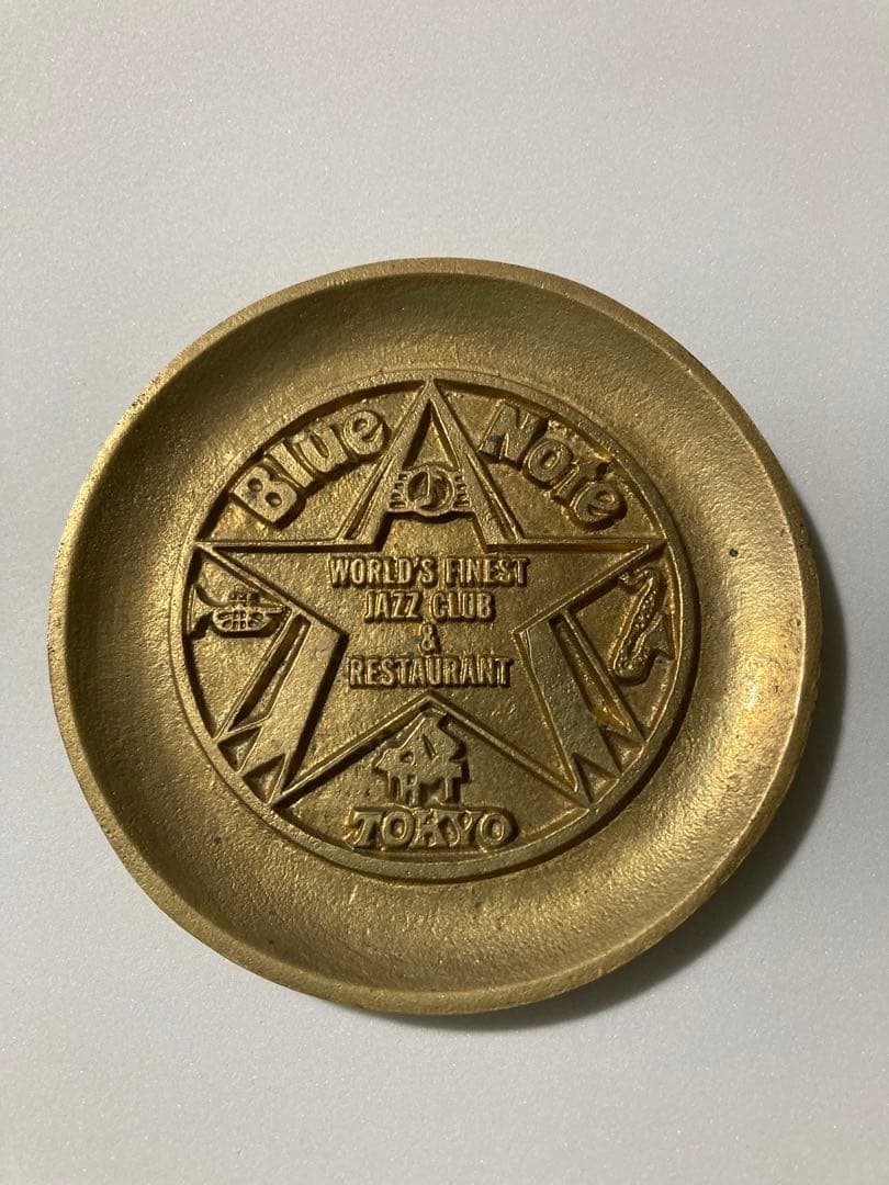 ブルーノート東京 金属製コースター 置物