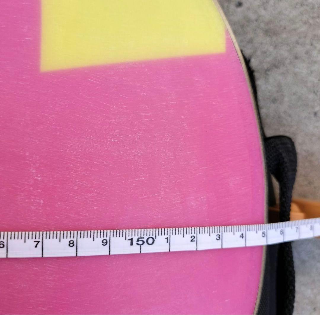 スノーボード 155cm ビンディング付き バッグ付き 3点セット