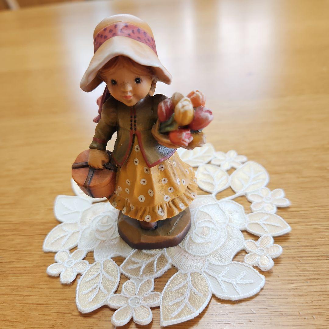 アンリ人形　ANRI サラ・ケイ　10㎝　【Tulips For Mother】