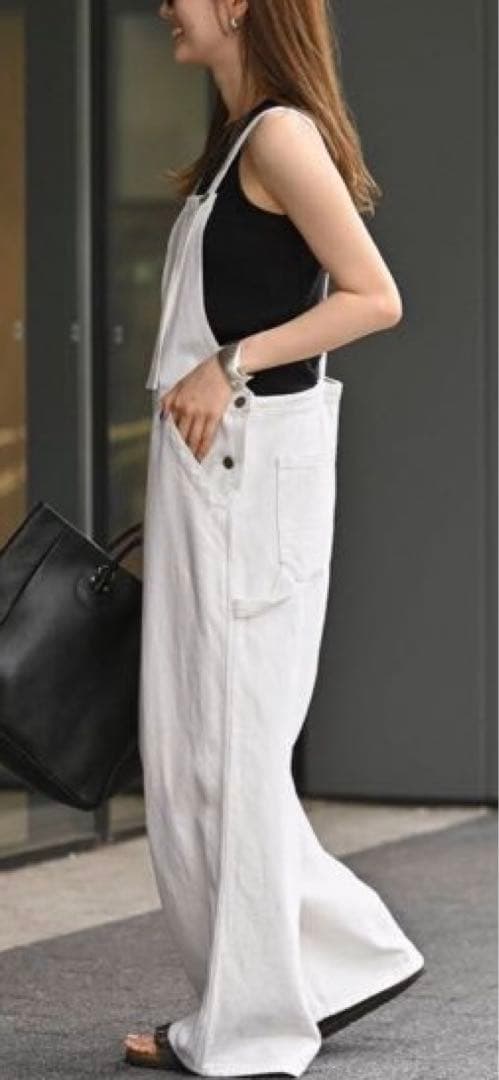 FRAMEWORK コットンヘンプサロペット