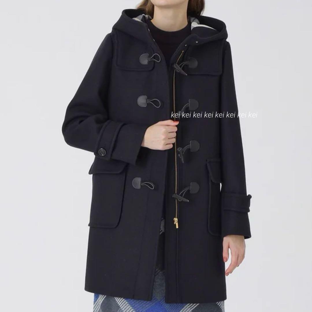 【新品】ブルーレーベル　ツイルメルトンダッフルコート サイズ38