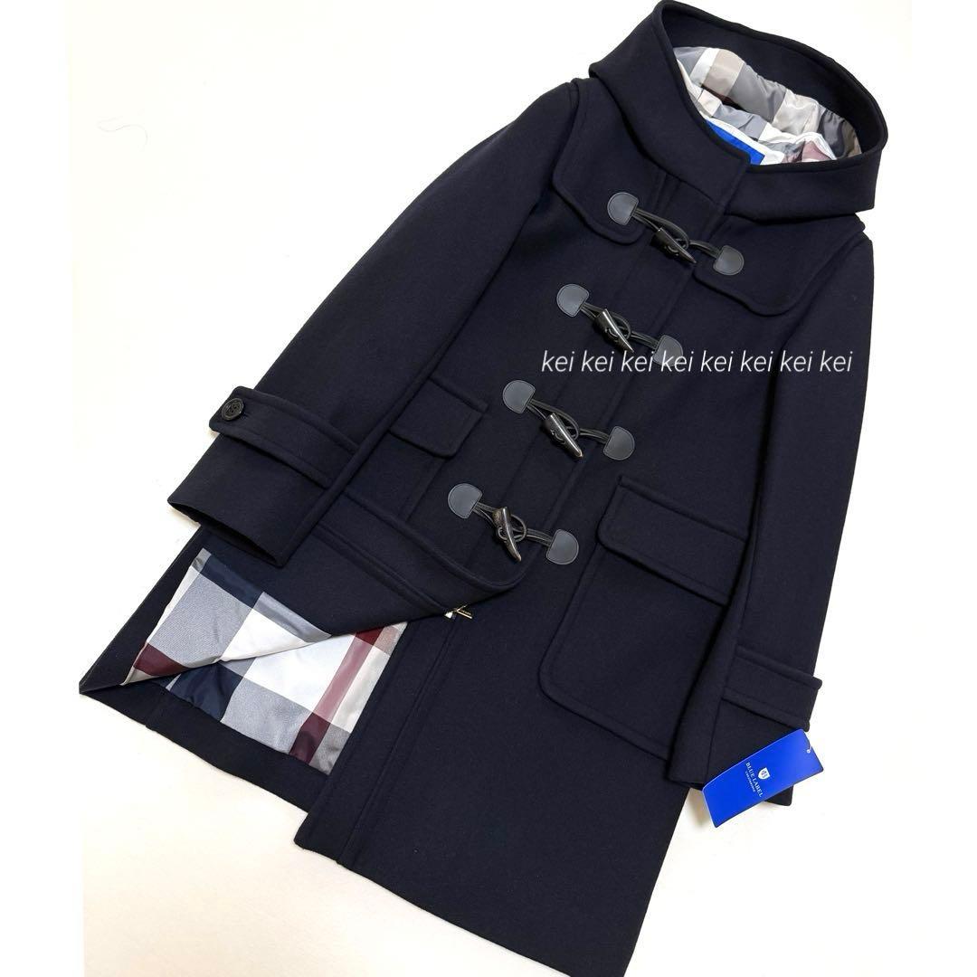 【新品】ブルーレーベル　ツイルメルトンダッフルコート サイズ38