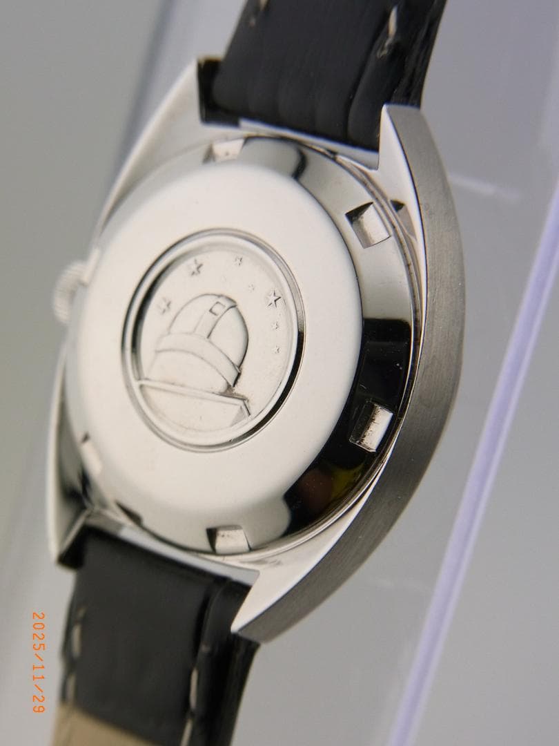 美品OH/ポリッシュ済）OmegaConstellation18ｋWGベゼル絹目