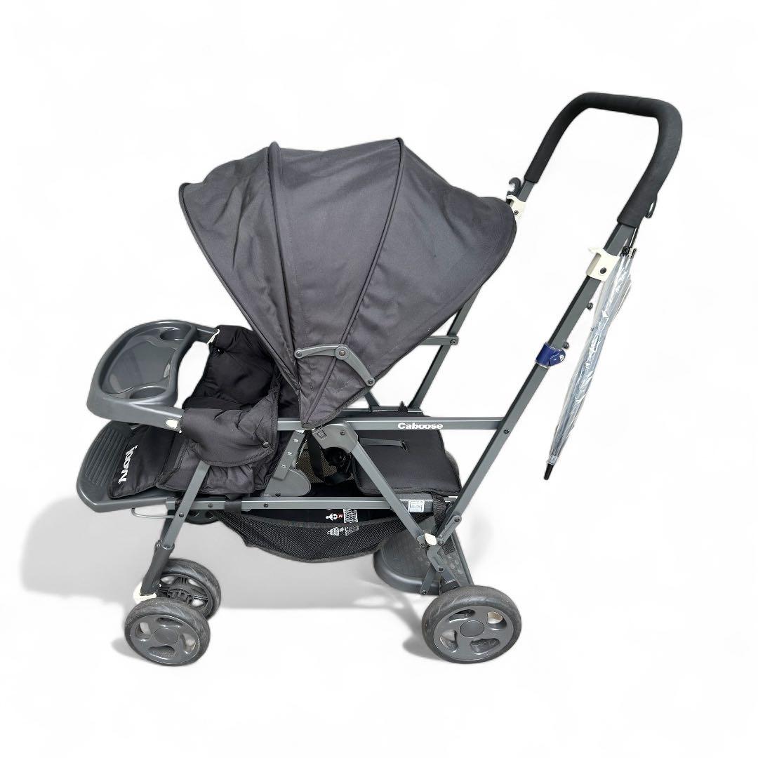 【美品】Joovy Caboose Ultraglight 2人乗ベビーカー
