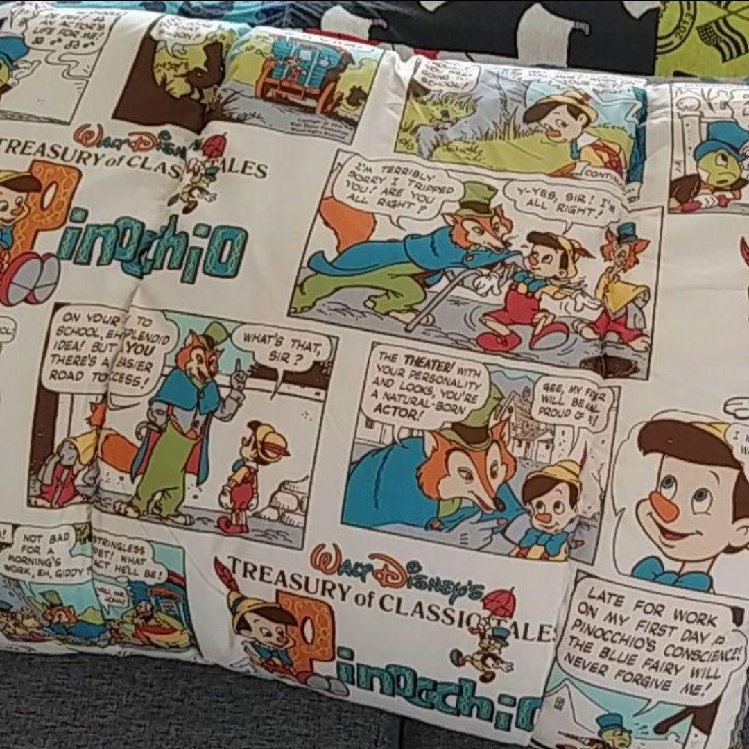 Disney　ピノキオ　掛けふとん