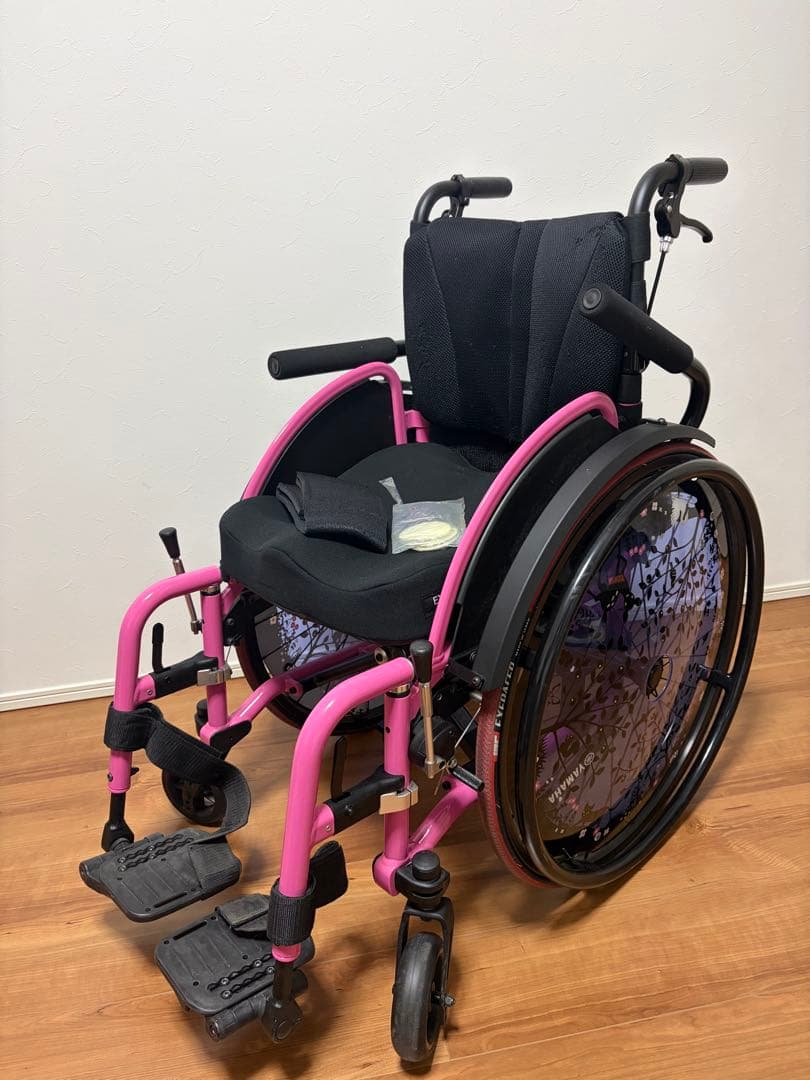 【美品】マツナガ A-MAX Swing 車椅子