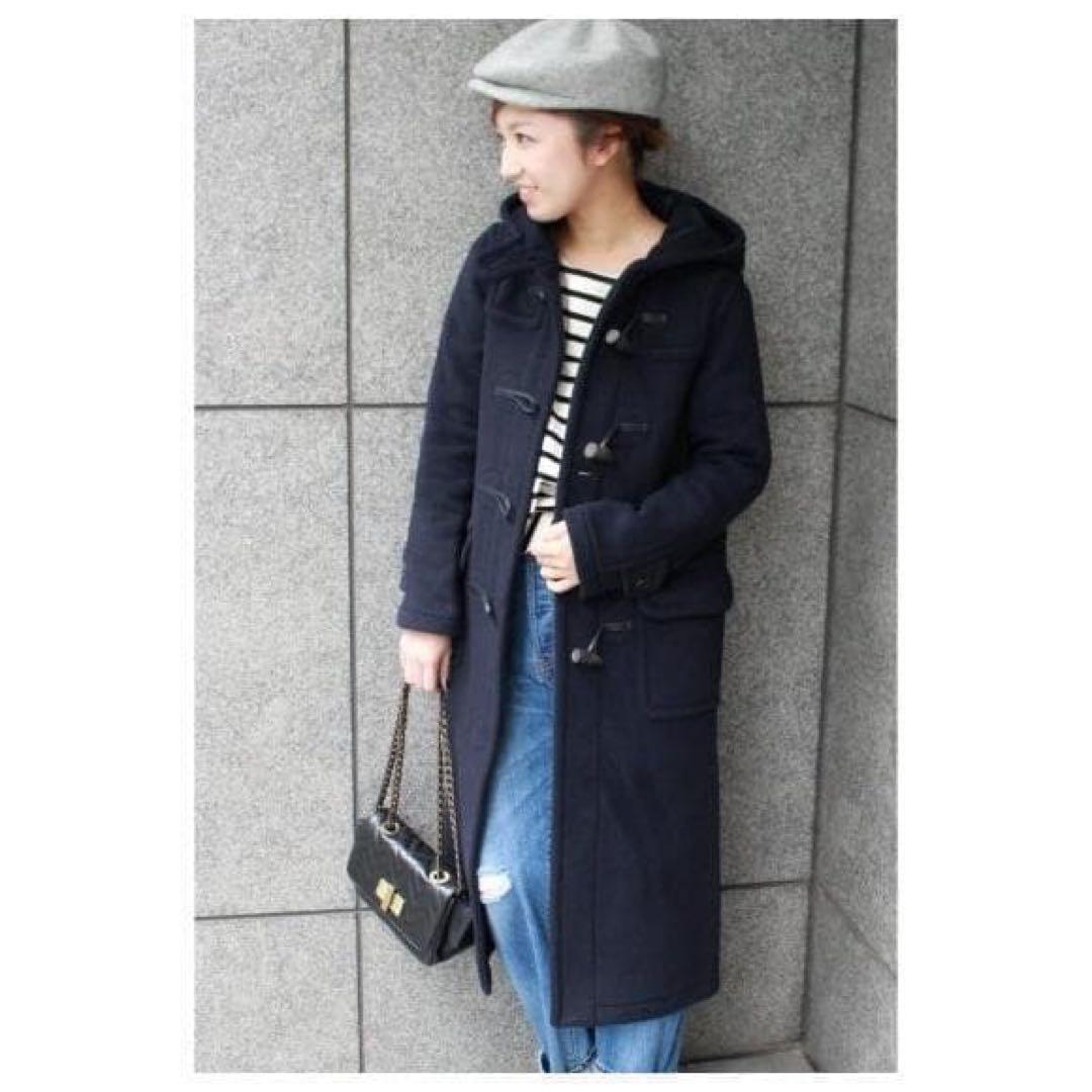 ロンドントラディション JS別注 カシミア EX ロングダッフル コート　牛革