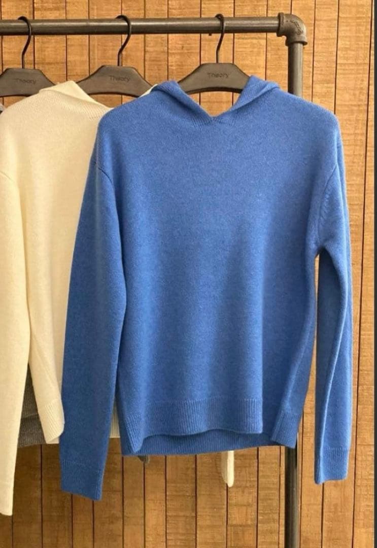 セオリー　カシミヤ　ウール　ニット　セーター　パーカー　フーディ