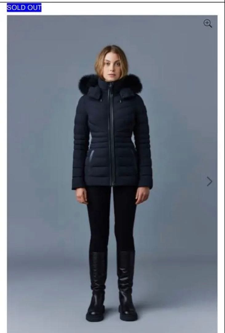 Mackage Patsy-BX ブラック ダウンジャケット