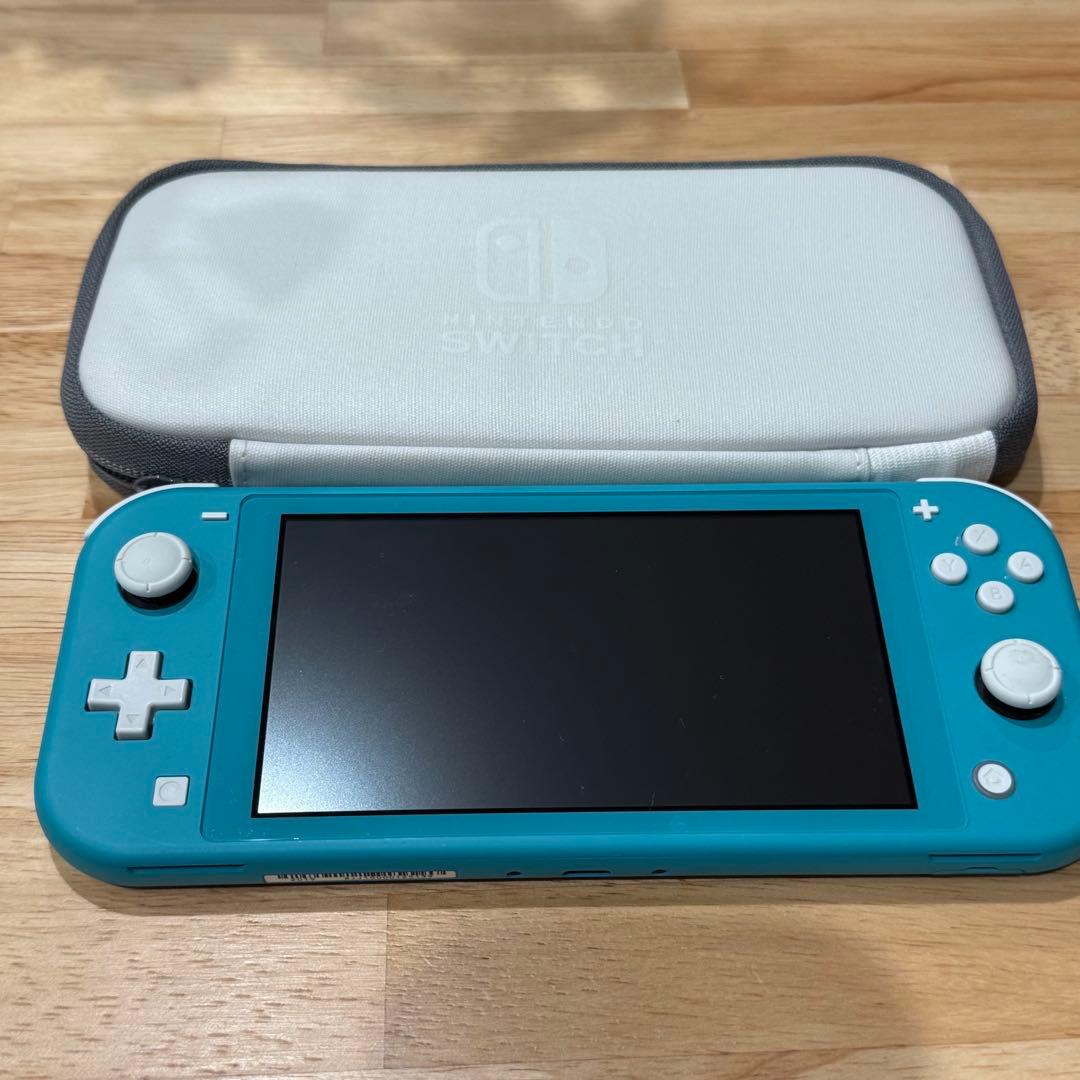 Nintendo Switch Lite 本体 + ケース (充電器なし)