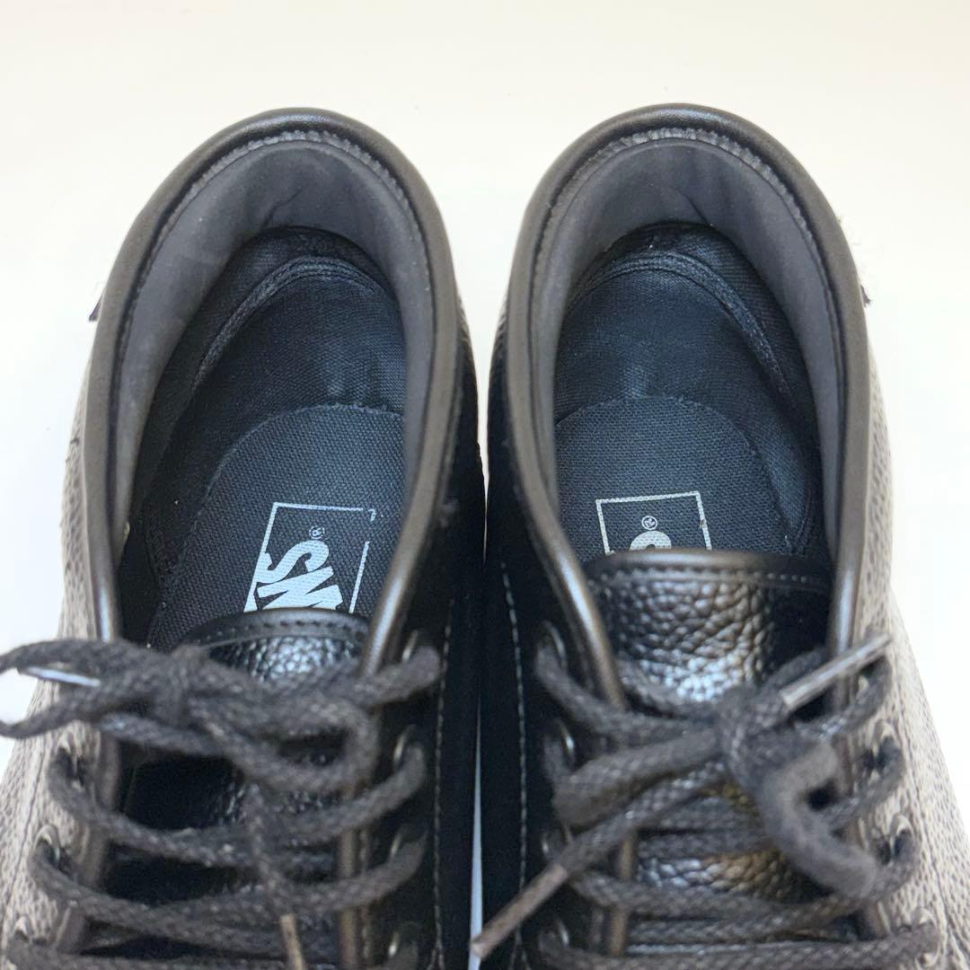 (美品)VANS チャッカブーツ 黒 レザー 26cm