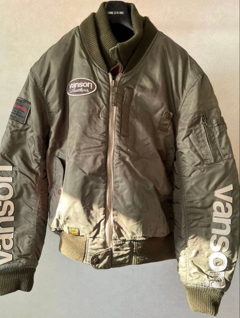 VANSON MA1 ライダージャケット
