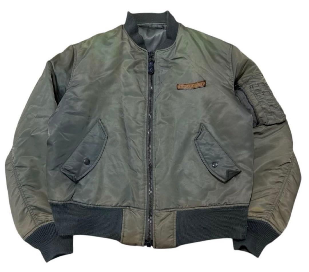 AVIREX vintage バッグロゴ MAー1 フライトジャケット