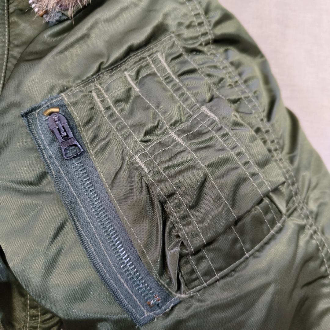 美品 90s 00s USA製 リアルファー CORINTH N-2B