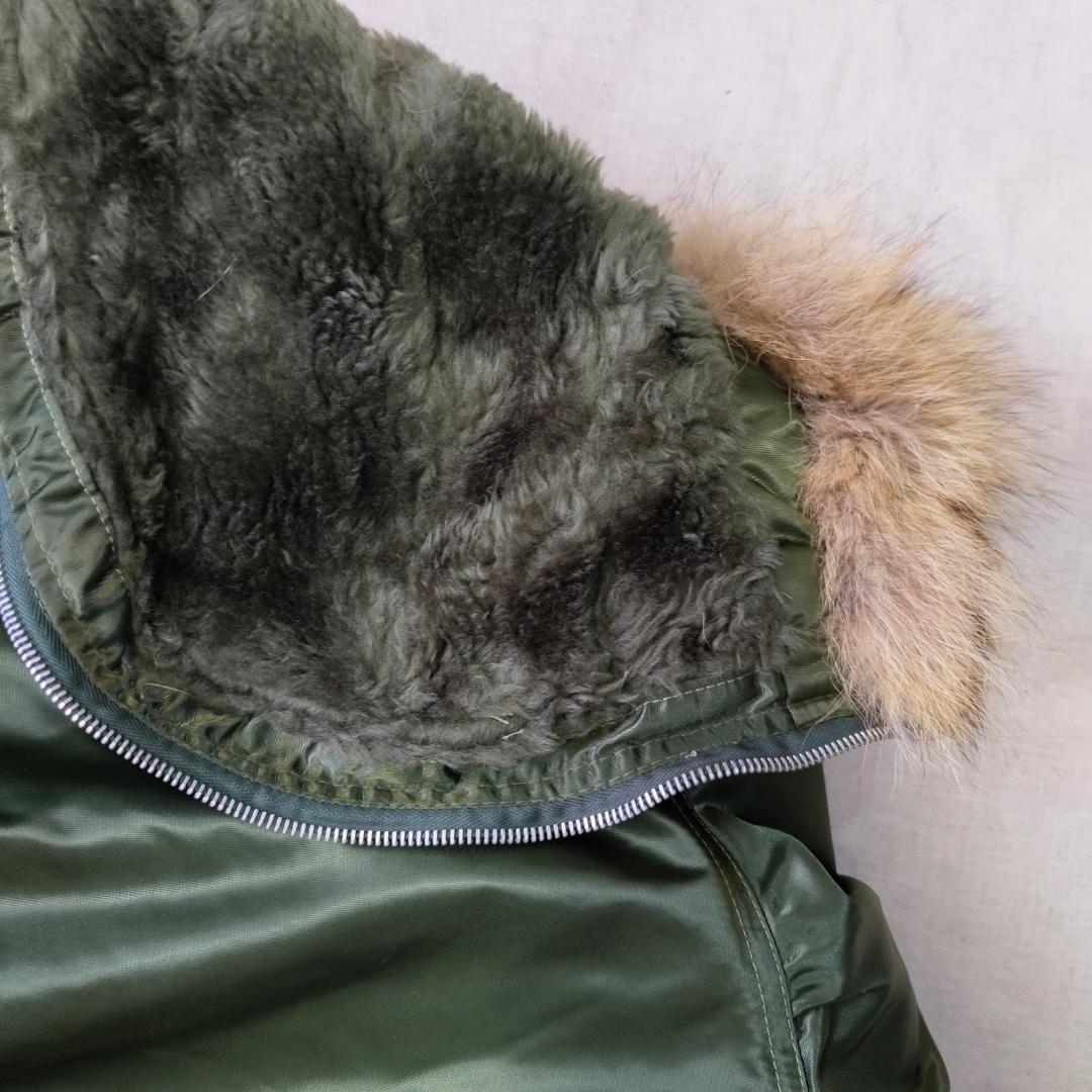 美品 90s 00s USA製 リアルファー CORINTH N-2B