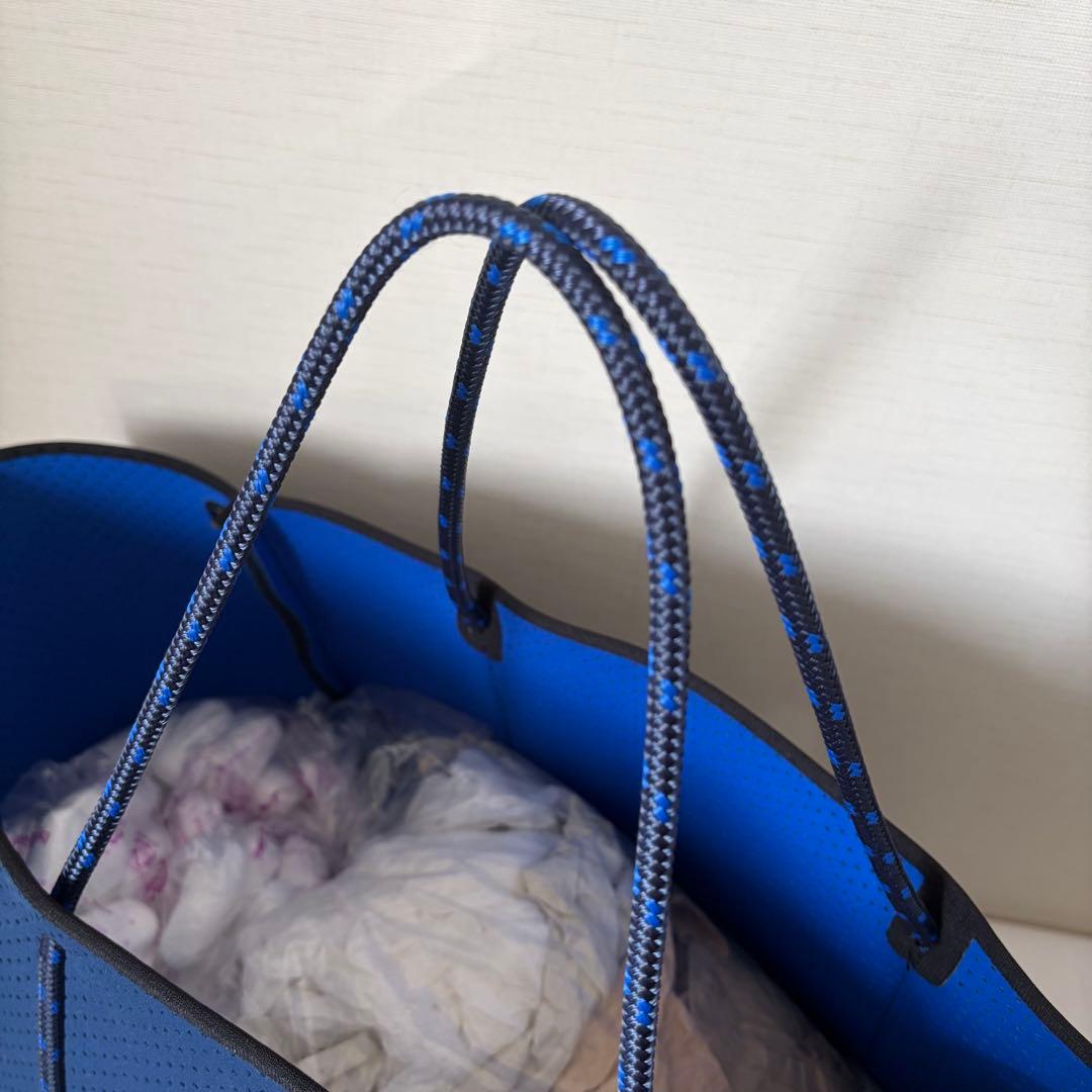 【美品】ステイトオブエスケープ　エスケープ　トートバッグ 2WAY ネイビー