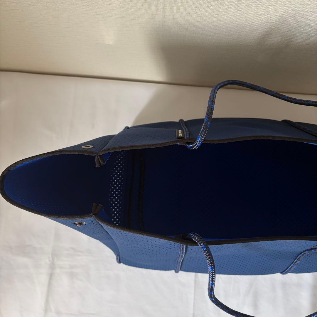 【美品】ステイトオブエスケープ　エスケープ　トートバッグ 2WAY ネイビー