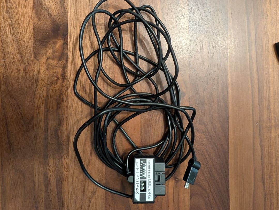 コムテックZERO 802V レーダー探知機 OBD2-R2 ケーブル