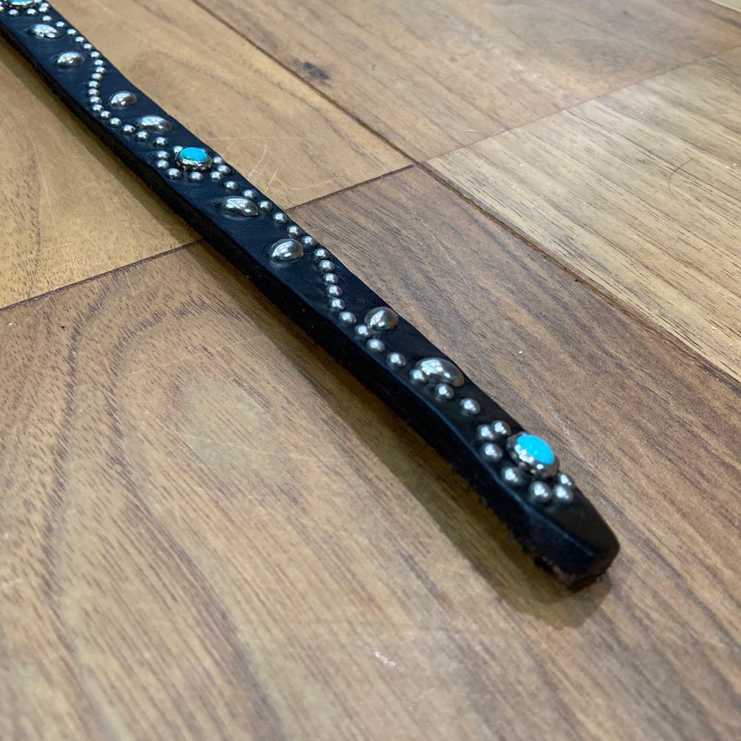 未使用 HTC ナローベルト フラワーターコイズ スタンダードカリフォルニア