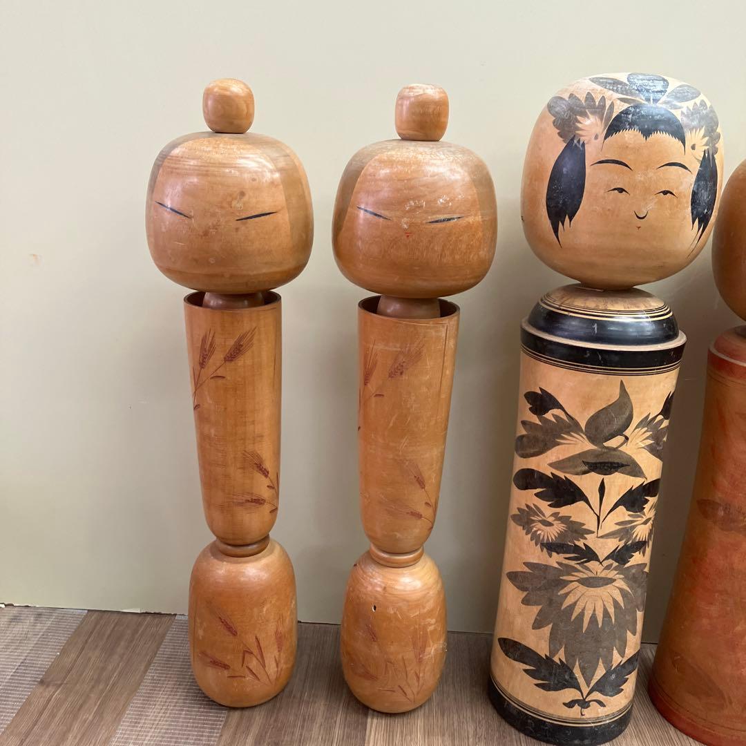 D-2 昭和レトロ 伝統工芸 伝統こけし 12体セット まとめ売り 郷土玩具