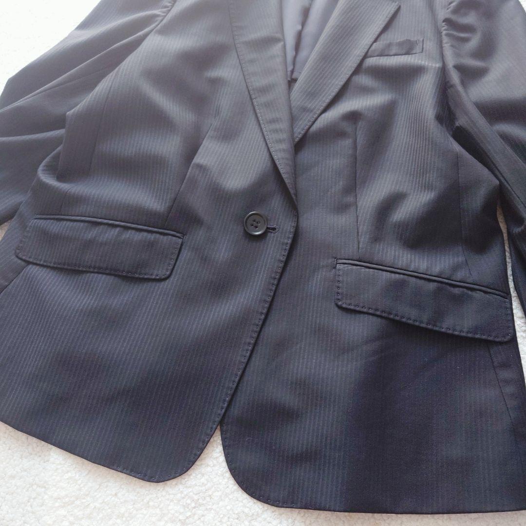 23区 Bahariye ウール ストライプ パンツスーツ 上下 44