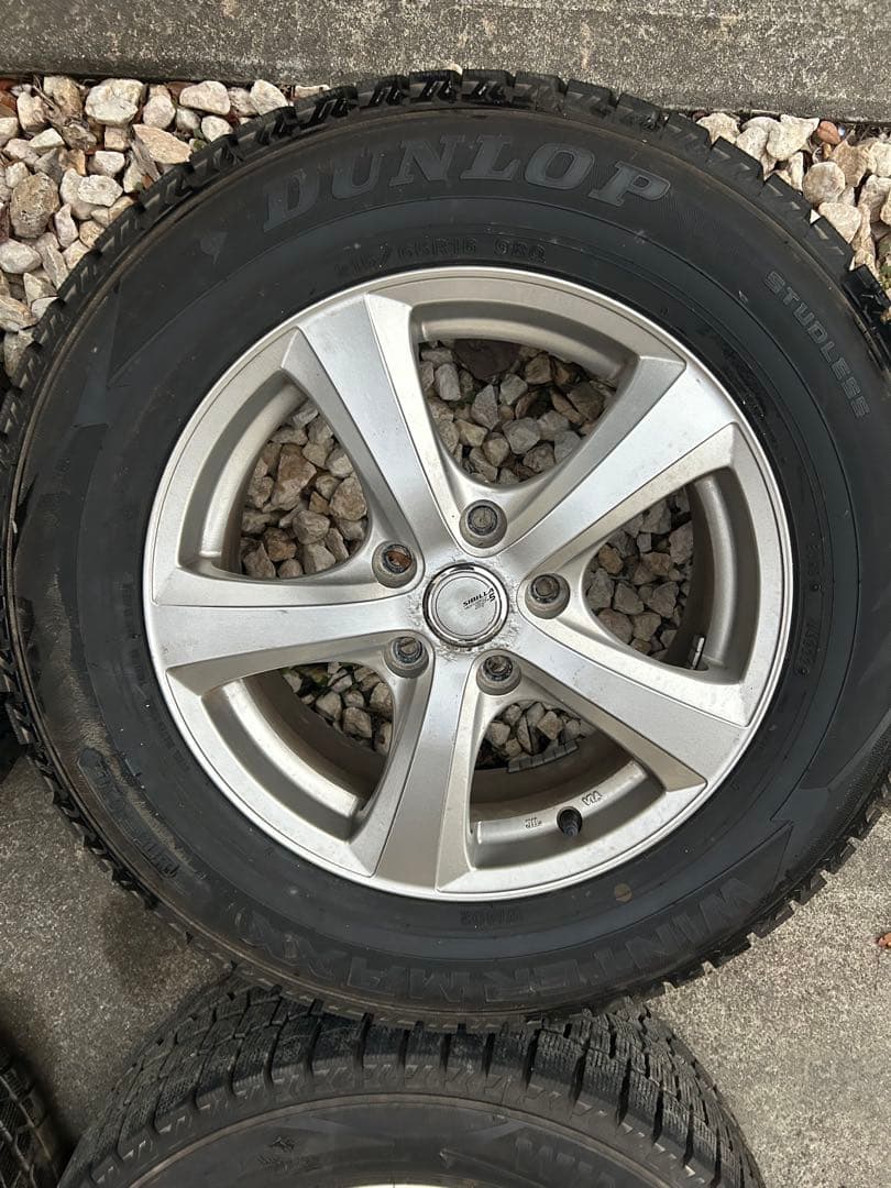 ふくらはぎスタッドレス 215/65R16 2022年製 ホイールセット④