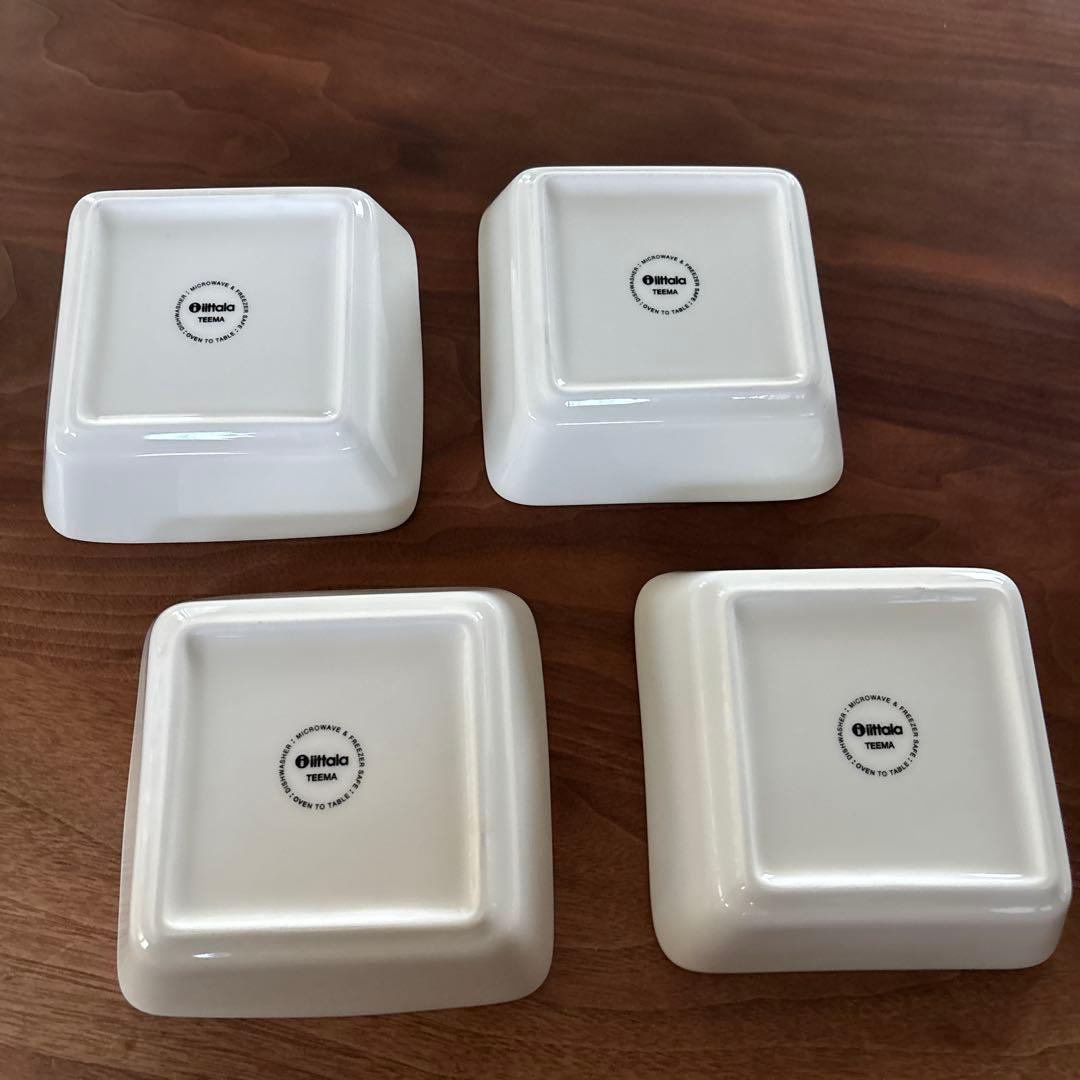 イッタラ　ティーマ　スクエアプレート　12センチ　 teema