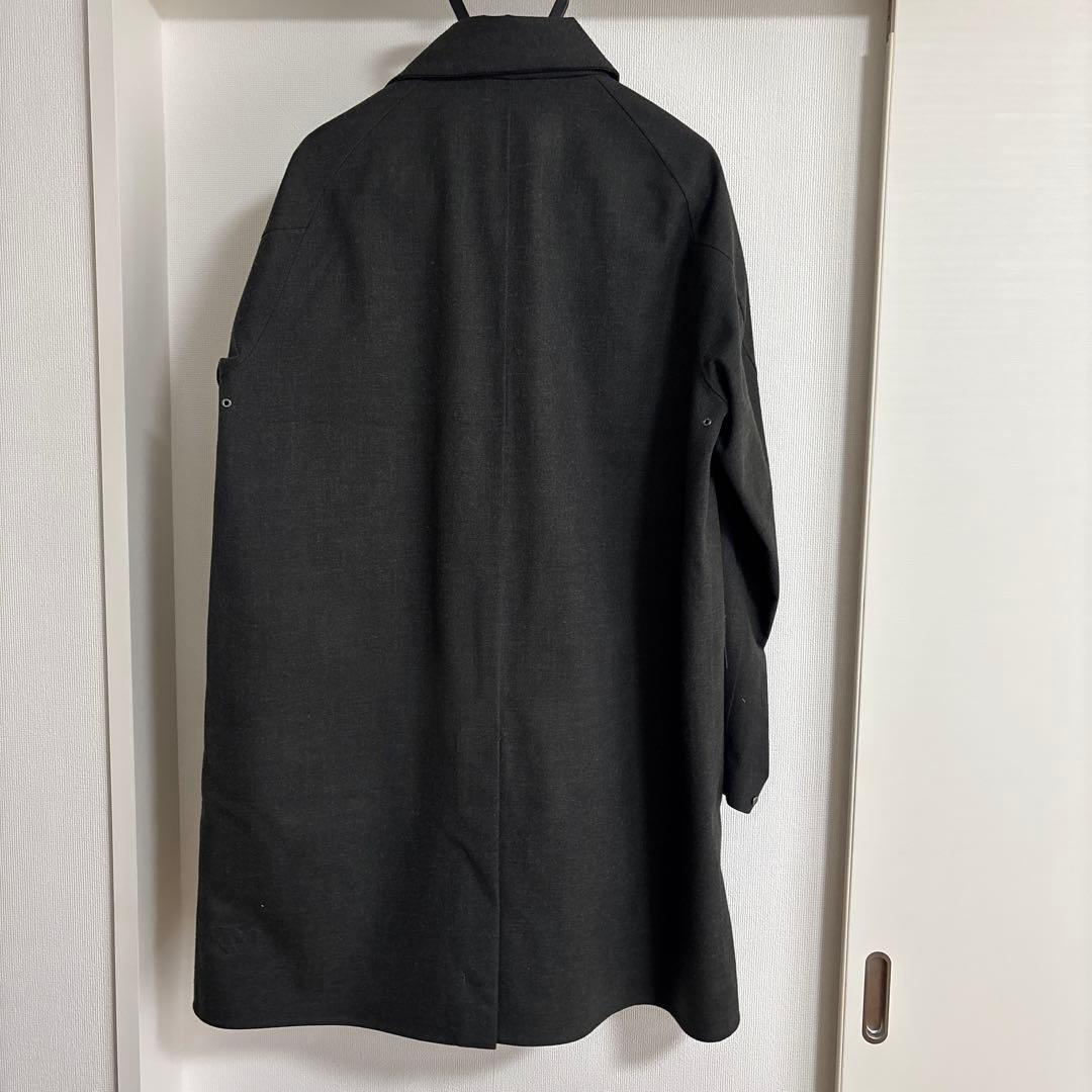 DESCENTE ダークグレー ステンカラーコート