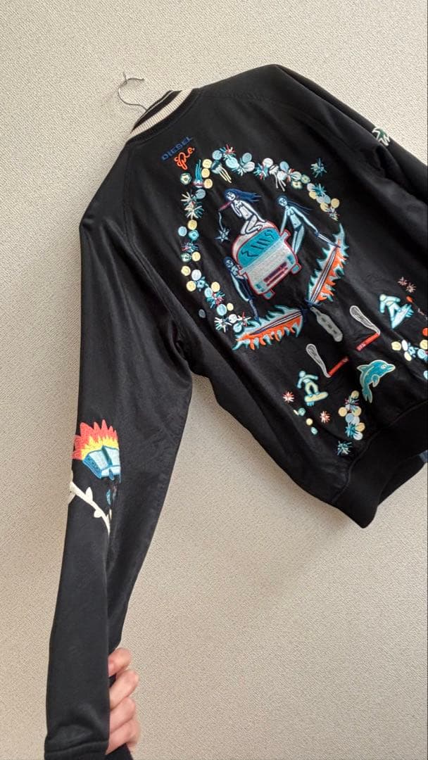 ディーゼル DIESEL リバーシブルスカジャン M