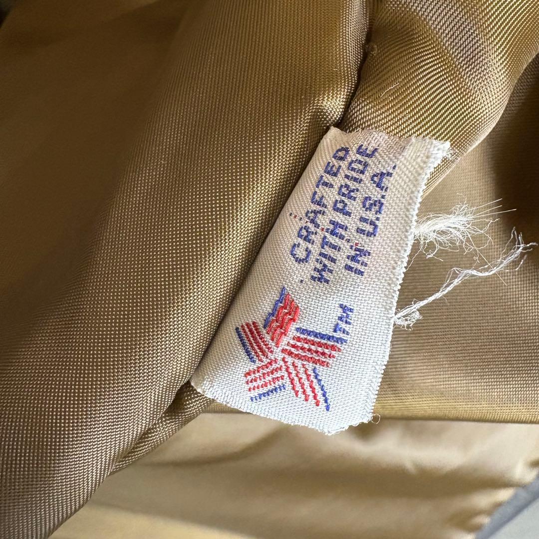 ショット Schott カーコート　42 ブラウン　レザー　茶タグ USA製