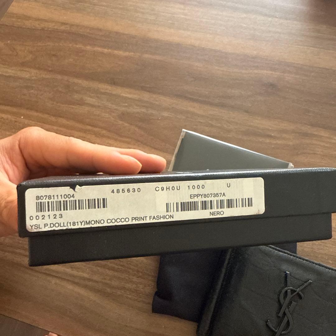 SAINT LAURENT ブラックマネークリップ　最終値下げ