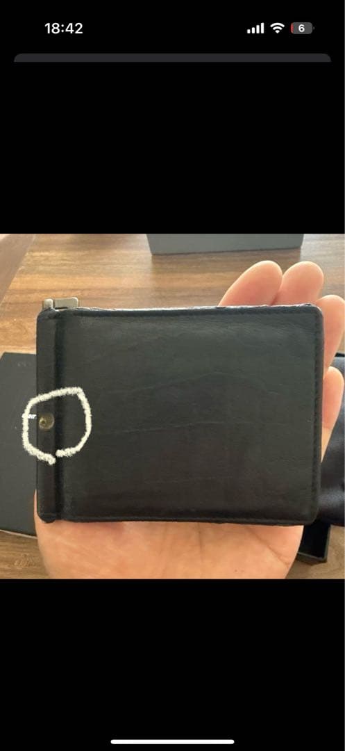 SAINT LAURENT ブラックマネークリップ　最終値下げ