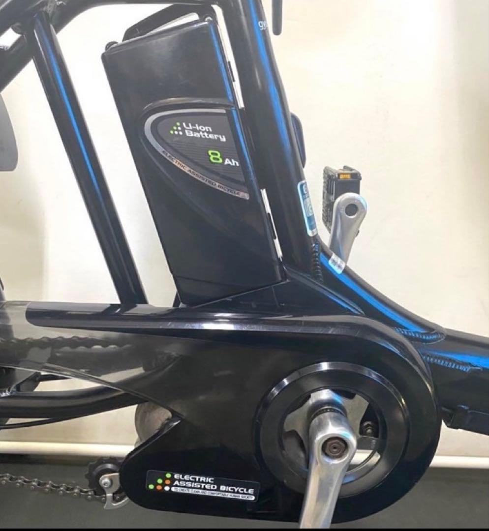 1年保証 パナソニック　ギュット　gutto 20インチ　黒　電動アシスト自転車