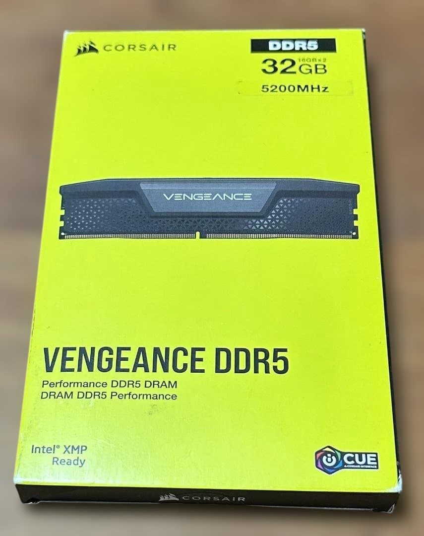 CORSAIR DDR5-5200MHz 32GB [16GB×2枚]