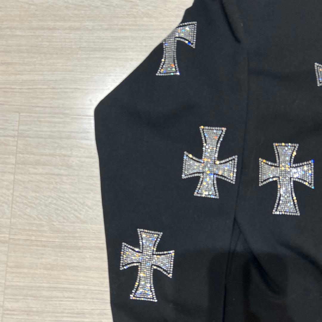 UNKNOWN ブラック フルジップパーカー (新品)