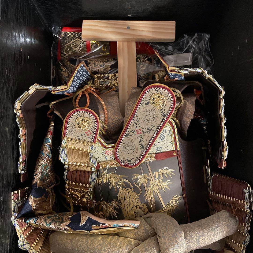 虎 着用鎧兜 五月人形 子供