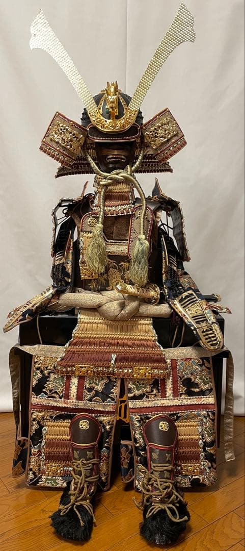 虎 着用鎧兜 五月人形 子供