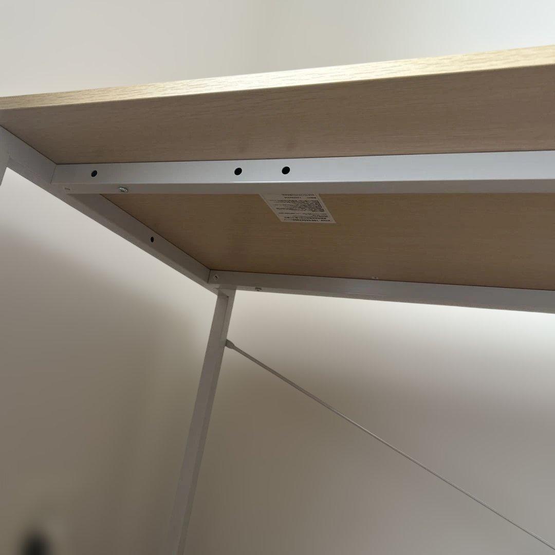 サンワダイレクト パソコンデスク 幅120×奥行60 モニターアーム対応