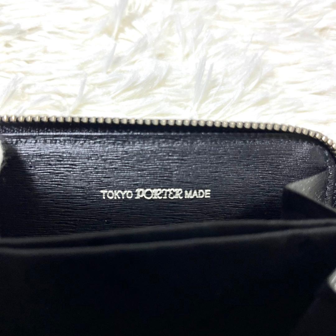 PORTER カレント　ケース　ミニマム　財布　ブラック