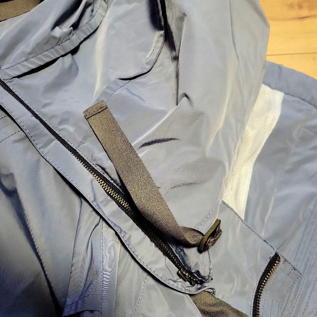 【LANVIN en Blue 】ナイロンツイル マウンテンパーカー