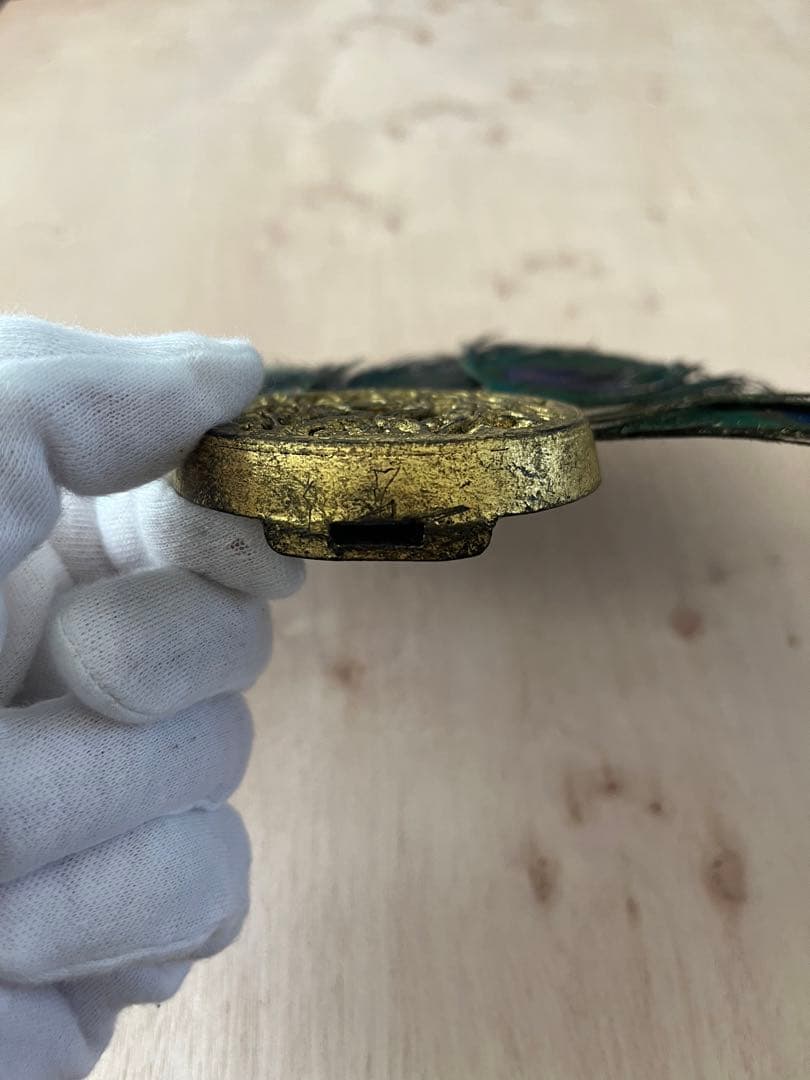 孔雀　前立　兜　甲冑