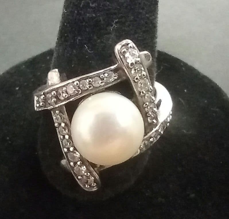 天然パールリング